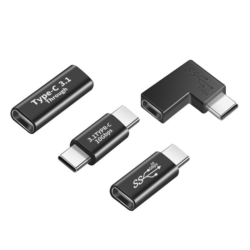 Typec Nam Nữ Adapter Nam Sang Nam Cáp Dữ Liệu Dual Nữ usb3.1 Sạc gen2 Bộ Chuyển Đổi Đa Năng QSAF