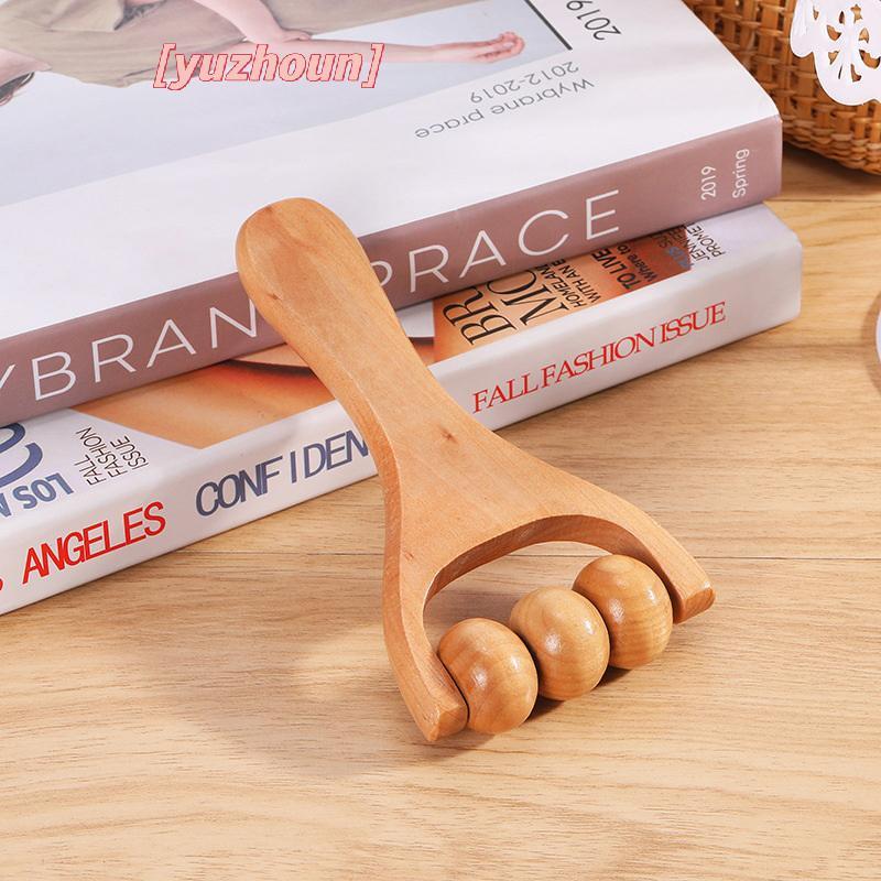 [yuzhoun] 1 Máy Mát Xa Con Lăn Bằng Gỗ Ne, Vai Và Chân Đa Năng Máy Mát Xa Tay Dụng Cụ Massage Máy Mát Xa Chân