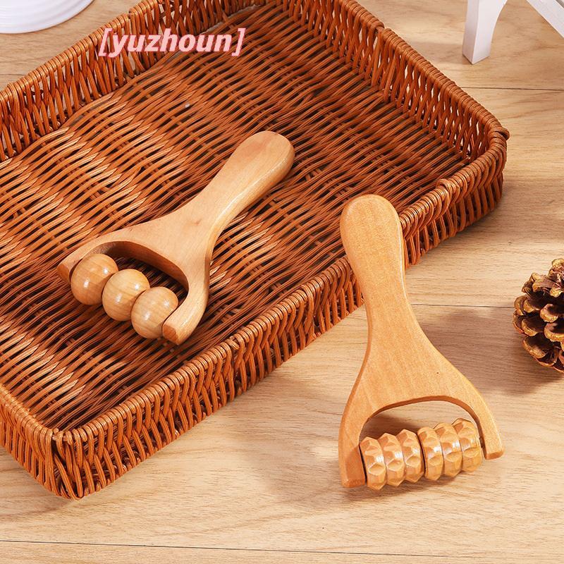 [yuzhoun] 1 Máy Mát Xa Con Lăn Bằng Gỗ Ne, Vai Và Chân Đa Năng Máy Mát Xa Tay Dụng Cụ Massage Máy Mát Xa Chân