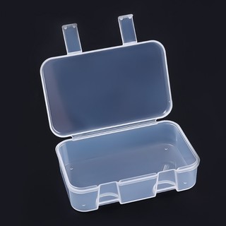 1 / 3 / 5 Hộp đựng đồ trang sức trong suốt hình chữ nhật - Hộp đóng gói vật phẩm nhỏ bằng nhựa