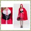Áo hoodie cưỡi ngựa màu đỏ Gothic dành cho nữ Áo choàng có mũ trùm đầu Giáng sinh Váy dự tiệc Halloween có mũi dành cho người lớn nhập vai Chất lượng cao M