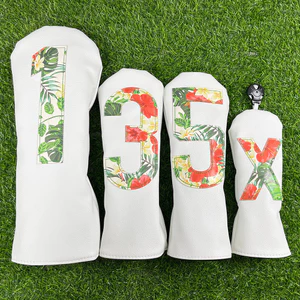 Golf Club Cover Rainforest Digital Fresh Simple No. 1 Vỏ bảo vệ đầu câu lạc bộ chân gà nhỏ bằng gỗ Fairway bằng gỗ Fairway