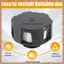 Nắp dầu thủy lực 1 mảnh 6577785 6727475 ABS màu đen cho máy xúc lật 642 643 645 653 730 731 732 741 742 743 751 753 763 (R F C V)