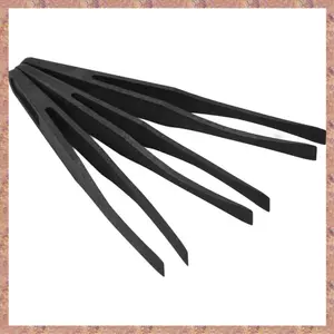 Nhíp chống tĩnh điện bằng nhựa đen 115Mm Tip 3 chiếc (R F C V)