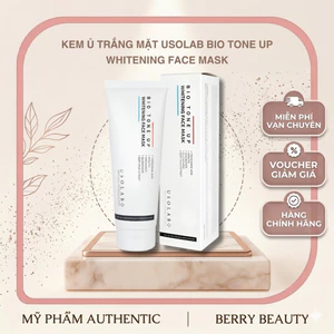 Kem Ủ Trắng Mặt USOLAB BIO TONE UP WHITENING FACE MASK 250ML | Dưỡng Sáng Da Mặt Hàn Quốc