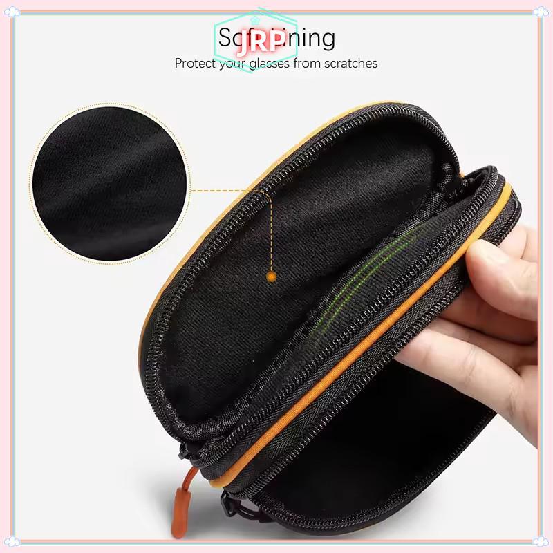 JRP 1Pc Hộp đựng kính râm hai lớp Hộp đựng du lịch chống nước Hộp lưu trữ bền đa chức năng Chuyến đi công tác JRP