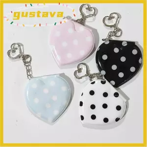 GUSTAVA 1 Kẹp Mũ, Túi Từ Tính Quyến Rũ Móc Khóa Mũ Giá Đỡ, Trái Tim Chất Lượng Cao Chấm Bi Đa Năng Kính Mát Giá Đỡ Phụ Kiện Hành Lý