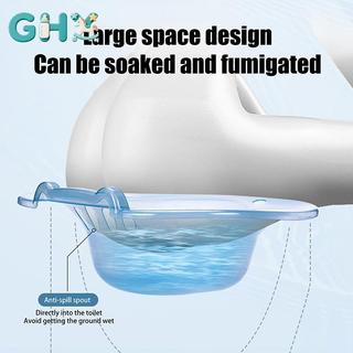 GHX Toilet Sitz Tắm Phụ Nữ Mang Thai Chậu Rửa Đặc Biệt Bồn Tắm Ngâm Cho Phụ Nữ Mang Thai Bệnh Nhân Bệnh trĩ Lưu Vực VN