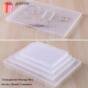 GAVESTO Trang Sức Hạt Hộp Đựng Đồ lặt vặt Nóng Sắp Xếp Vuông Vật Dụng Nhỏ