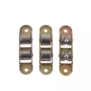 VFZ 80 Loại Flat / Rãnh Đôi Bánh Xe Trượt Kim Loại Cửa Sổ Ròng Rọc Hỗ Trợ Đáy Trượt Con Lăn Tra Phần Cứng Phụ Kiện OTE
