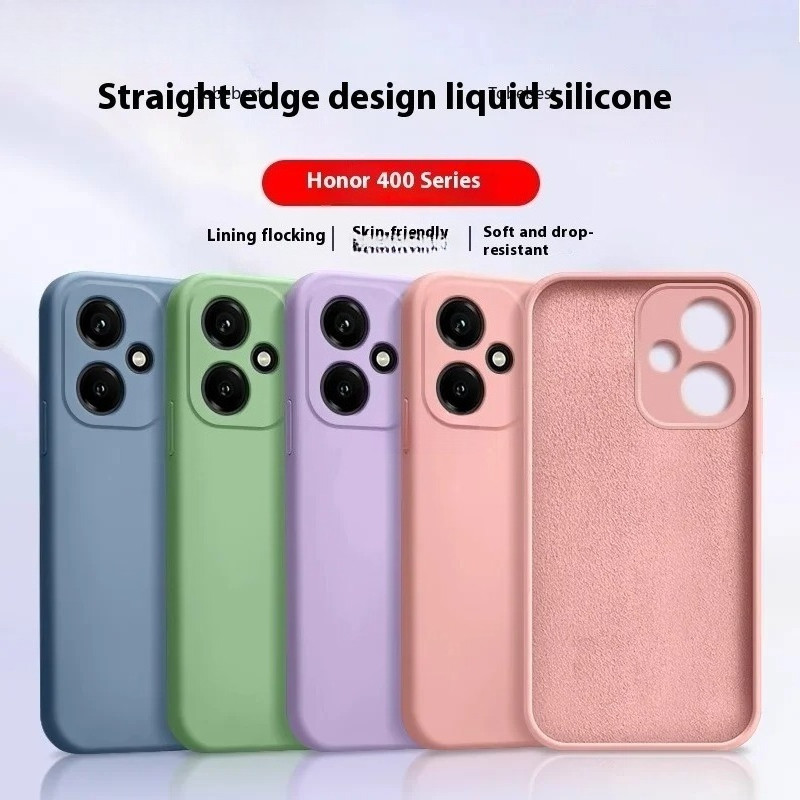 Dành Cho Honor 500 Smart Pro Lite Chất Lỏng Chống Sốc TPU Mềm Silicon Ốp lưng Honor 400 300 Smart Pro Lite Ultra 4G 5G Da Mềm Cảm Giác Ốp lưng Chống Ốp Lưng Mềm