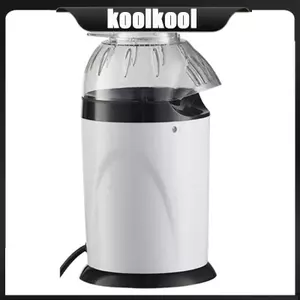 Máy làm bỏng ngô điện Kool 1200W Turbos Công nghệ sưởi ấm với khay nóng chảy bơ và cốc đo đồ ăn nhẹ
