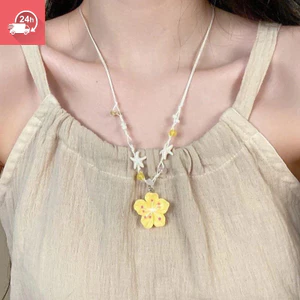 Mặt dây chuyền hoa gió bên bờ biển mùa hè ngọt ngào và tươi mát Vòng cổ nữ