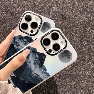 Ốp lưng silicone cao cấp in họa phong cảnh núi tuyết, bền đẹp được giới trẻ nam Bảo Camera iPhone 17/16/15/14/13/12/11