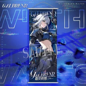 Anime Tranh Treo Tường Trò Chơi Hàng Hóa Floro Rời Xa Encore Shore Guardians Cùng Nhau Tsubaki Lụa Vải Tranh Poster 6.16