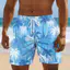 Quần short đi biển dáng rộng họa tiết cây cọ nhiệt đới in 3D dành cho nam mùa hè Hawaii Surf