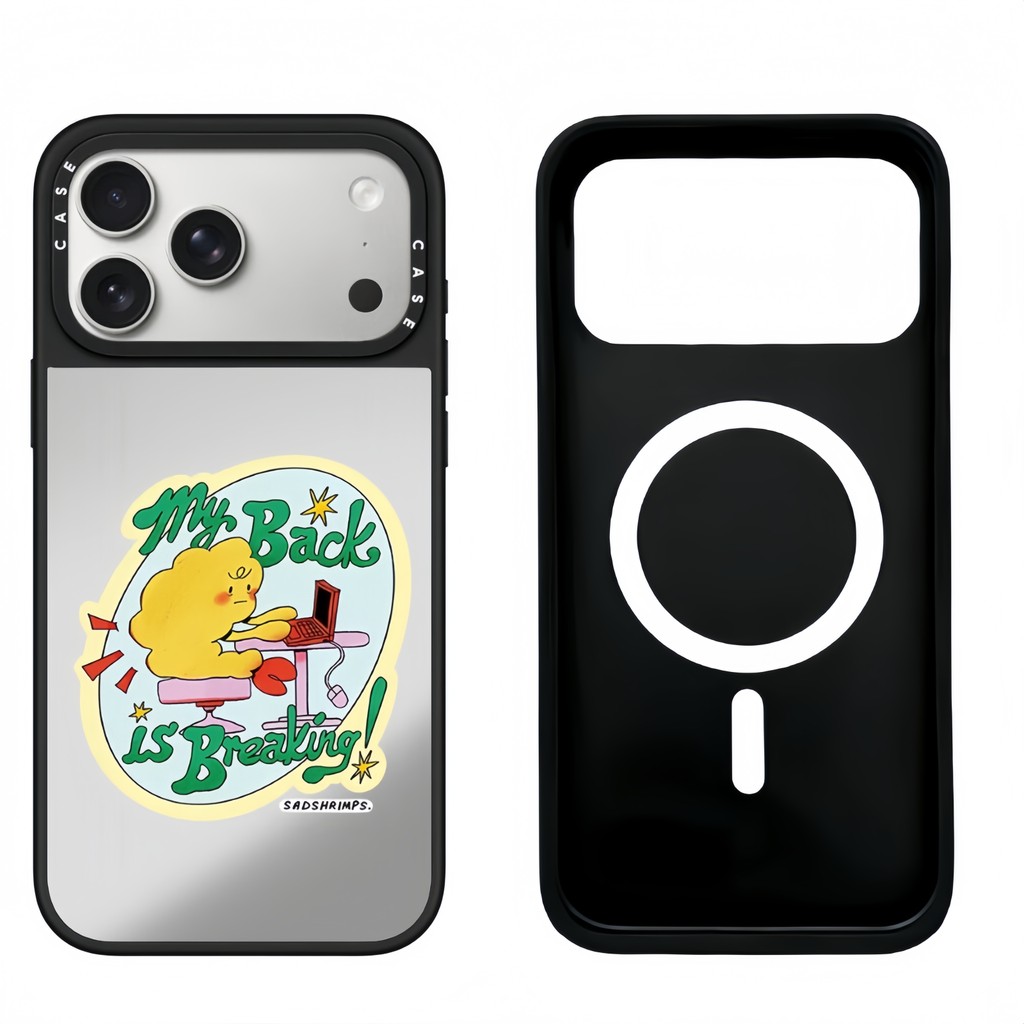 Ốp điện thoại mặt dây chuyền tôm Clam từ tính cho iPhone 17 Pro Max 16 ProMax 15 14Plus 13 12 11 6GVX
