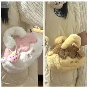 Túi đeo vai nữ AWNGD, Túi xách dung tích lớn thông thường, Quà tặng túi đeo chéo người yêu sang trọng dễ thương