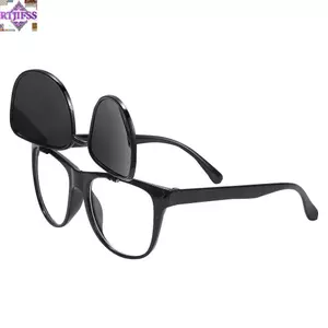 Vỏ lật hai lớp RTJIFSS, ống kính Polycarbonate. Kính đen, chống tia cực tím 15 * 5 * 4cm / 5.9 * 1,97 * 1.57 Nơi trú ẩn từ hàn gió