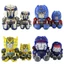 Transformers Megatron Optimus Prime Bumblebee Soundwave Plushie Robot Búp Bê Quà Tặng Cho Trẻ Em Người Hâm Mộ Phim