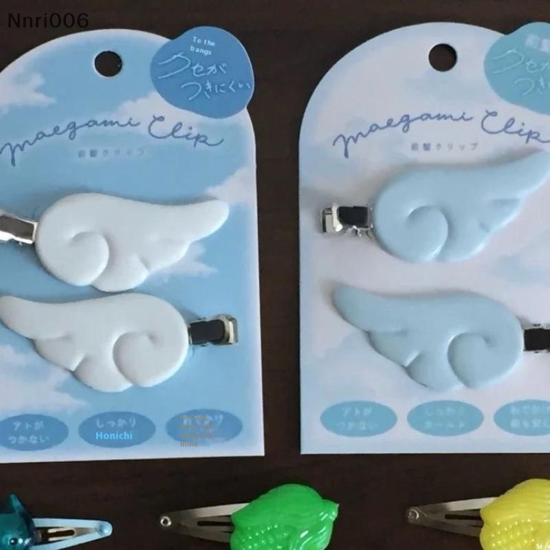 [N6] Y2K Kẹp Tóc Cánh Thiên Thần Phong Cách Nhật Bản Barrettes Phụ Kiện Mũ Đội Đầu Ngọt Ngào Dễ Thương [Vn]