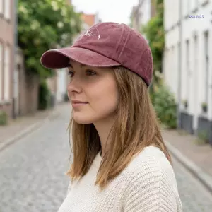 SUIT Mũ bóng chày pha trộn Cotton có thể điều chỉnh Sunhat Đặc tính Thiết kế câu cá vui nhộn và chống nắng Mũ vành cong