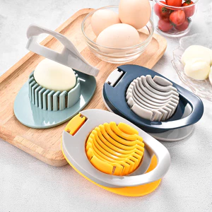 Máy Cắt Trứng Hộ Gia Đình Đa Năng Thép Không Gỉ Cắt Trứng Máy Thái Bảo Quản Tách Trứng Nhà Bếp Linh Kiện Miếng HOZ2