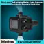 Belleshopp Belleshopp 220V Công tắc áp suất tự mồi Bộ điều khiển tự động Điều khiển điện tử Máy bơm sân vườn phản lực màu đen