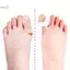 2 chiếc Gel Silicone Bunion Toe Corrector Orthotics Máy duỗi Giảm đau
