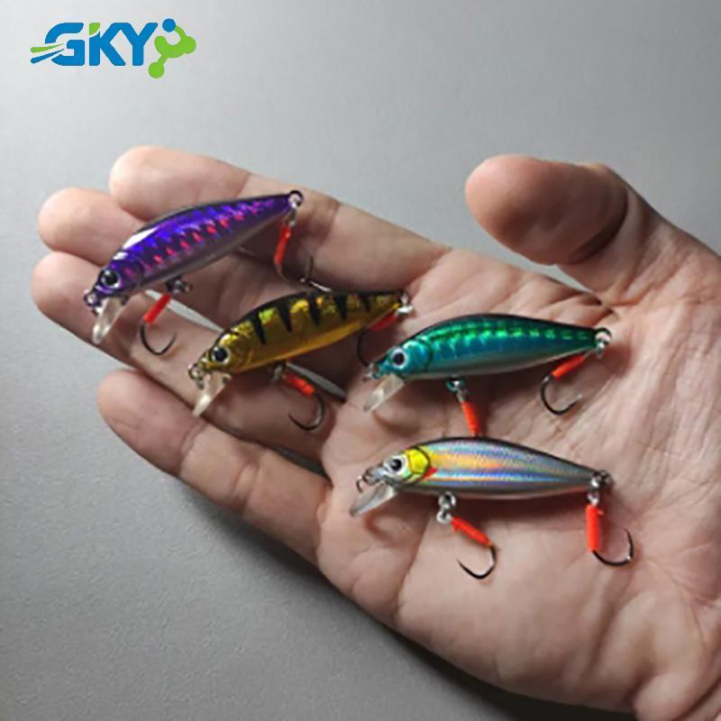 GKY 3.3G Micro-Object Trembling Và Chìm Nhỏ Mino Câu Cá Bass Coy Miệng Nước Ngọt Mini Luya Mồi Giả GKY