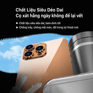 Miếng dán mặt lưng iPhone PPF hydrogel, chống trầy, tự phục hồi, trong suốt cho iPhone 11 12 13 14 15 16 17 Pro Max Plus