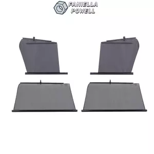Rèm ô tô FANIELLAPOWELL, Tấm che nắng ô tô tự động cuộn lên Tấm che nắng cửa sổ bên ô tô, Tấm che nắng cửa sổ ô tô cách nhiệt nóng Phụ kiện ô tô có thể thu vào đa năng
