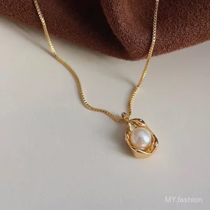 Sweet Pod Mặt Dây Chuyền Vòng Cổ Nữ, Tính Khí Đơn Giản Nhẹ Nhàng Phù Hợp Với Chuỗi Xương Đòn Sáng Tạo