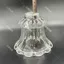 Đèn Chùm Hiện Đại Đèn Chiếu Sáng Hoa Cánh Hoa Trong Suốt Pháp Châu Âu Mỹ Retro Kính Vỏ Vỏ Chụp Đèn WPG7