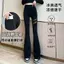 Gạc chống nắng Quần thể thao hơi loe dành cho nữ mùa hè Phong cách mỏng Drape Ice Silk Pocket Casual Yoga Quick-Drying Flar