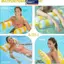 MAKY Bơm Hơi Nổi Nước Hammo Có Thể Gập Lại Lounger Giường Nổi Di Động Hàng Nổi Cho Bể Bơi Bãi Biển VN