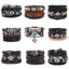 PNPIA- Vintage Phong Cách Bohemian Đính Hạt Vòng Tay Nam Nhiều Lớp Gỗ Đính Hạt Dừa Đính Hạt Dây Chuyền Trang Sức Phụ Kiện Quà Tặng
