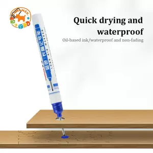 CANAMEK 32MM Bút đánh dấu đầu dài Dung tích lớn Chống thấm nước sâu Bút đánh dấu bốn màu cho chế biến gỗ kim loại CSF