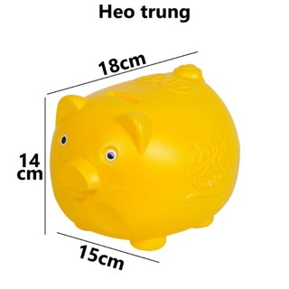 Ống heo tiết kiệm tiền nhựa VIỆT NHẬT - Nhiều size, bé, trung, đại, decor trang trí - 2980/1/2