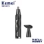 Kemei KM-6673 Tông đơ cắt tóc mũi điện hai trong một có thể sạc lại Máy cạo râu mũi KZWY