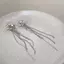 PNPIA- Thời Trang Sáng Bóng Zircon Mặt Trăng Ngôi Sao Dài sel Kẹp Tai Không Xuyên Bông Tai Thiết Kế Hợp Thời Trang Sang Trọng Nữ Vòng Đeo Tai Trang Sức Dự Tiệc
