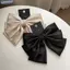Bluelover Thanh Lịch Nơ Ruy Băng Tóc Thời Trang Đơn Giản Chắc Chắn Satin Mùa Xuân Kẹp Tóc Retro Với Kẹp Bé Gái Phụ Kiện Tóc Mới