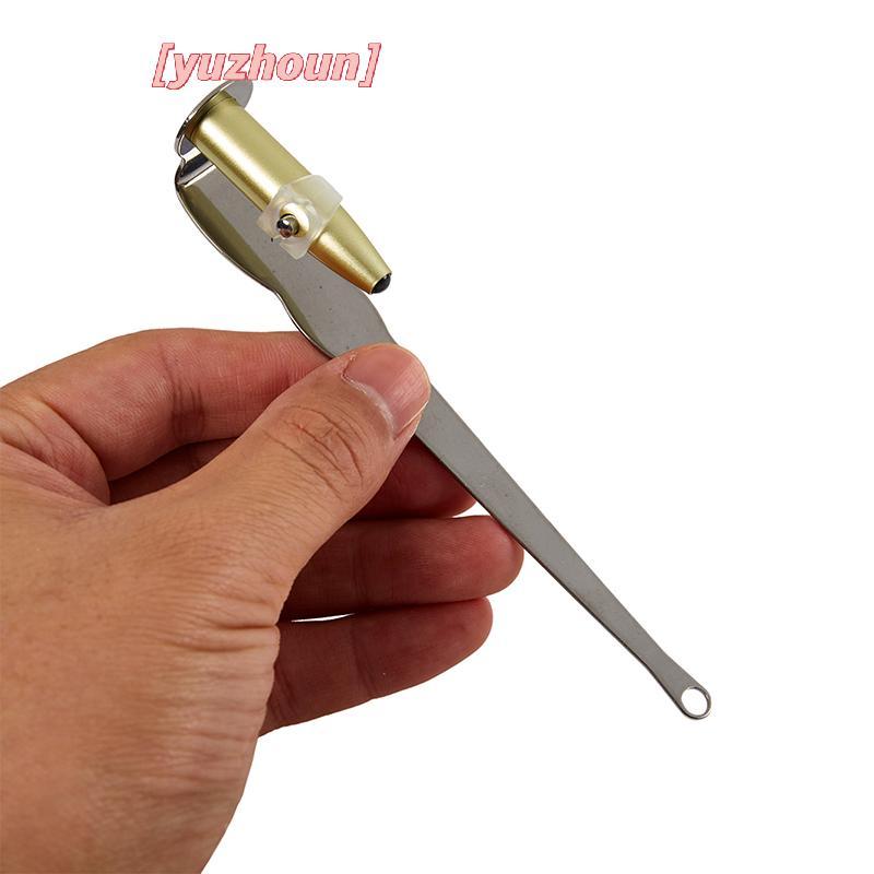 [yuzhoun] Dụng cụ tẩy đá Tonsil Sáp tai Đèn LED Dụng cụ chăm sóc làm sạch miệng bằng thép không gỉ