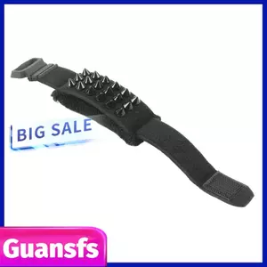 Guansfs Phụ kiện ghi-ta Bass 19cm và Bộ giảm âm với Bàn phím rộng hơn cho 7 dây hoặc bass (Đen)