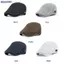 Bluelover Lưới Thoáng Khí Nam Cabbie Flat Cap Có Thể Điều Chỉnh Newsboy Ivy Cap Nhẹ Để Lái Xe Mùa Hè Ngoài Trời Giải Trí Mới