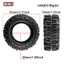 4 95mm RED SPIDER 1.9-inch Lốp Cao Su Cho 1 / 10 RC Xe Bánh Xích TRX4 Defender Bronco AXIAL SCX10 90046 RC4WD D90 D110 TF2 Jeep Chevrolet