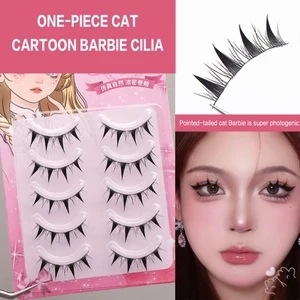 Mắt Mèo Truyện Tranh Mi Đen Siêu Mỏng Ban Nhạc Lông Mi Giả 7-13mm Hỗn Hợp C Đường Cong Khối Lượng Tự Nhiên Lông Tơ Tìm Kiếm Trang Điểm Hàng Ngày Hẹn Hò