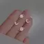 AqToCna Bông Tai Nữ Mini Đính Đá Zircon Hình Ngôi Sao Mặt Trăng Phong Cách Hàn Quốc Dễ Thương, Quà Tặng Trang Sức Thời Trang