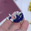 AqToCna Thời Trang Nhỏ Giọt Dầu Ngọc Trai Xanh Cá Heo Trâm Cài Pin Cho Nữ Quần Áo Áo Phụ Kiện Quà Tặng AqToCna