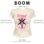 BOOM Áo Baby Tee Nữ Cotton Ôm Body-Áo Thun Ngắn Tay Y2K In Hình PhongCách Mùa Hè, Cổ Tròn Hàng Đầucách hàn quốc phong439